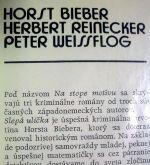 Bieber, Reincker, Weissflog – Na stope motívu
